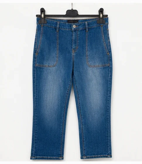 Jean IKKS Denim bleu – coupe straight – taille 40